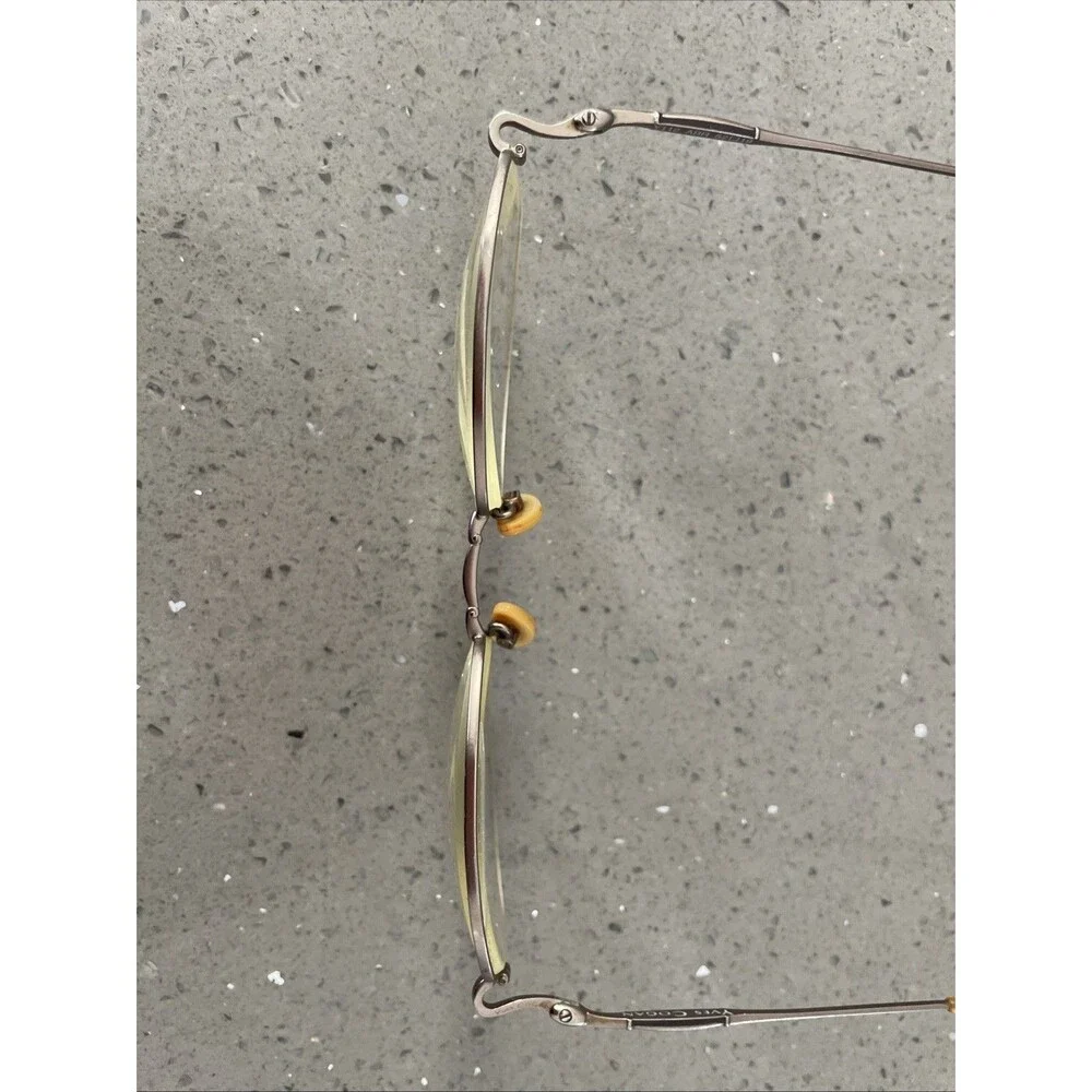 Yves Cogan Y112 ABR 52-19-135 Gold Eyeglasses Frames ONLY bronze full rim